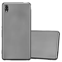 Custodia Cadorabo Per Sony Xperia SP - Morbida Cover In TPU Effetto Metallico Rosso, Sottile 1,2mm, Antiurto Con Bordi Rialzati