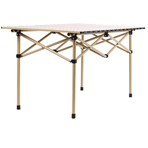 Table de pique-nique pliante aluminium table camping légère et compacte 95cm