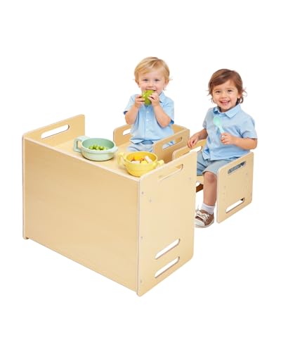 VEVOR Adjustable Montessori Table and Chairs