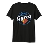 Gyros Restaurant Vintage Grecia Retro Gastronomía Recuerdo Camiseta Premium