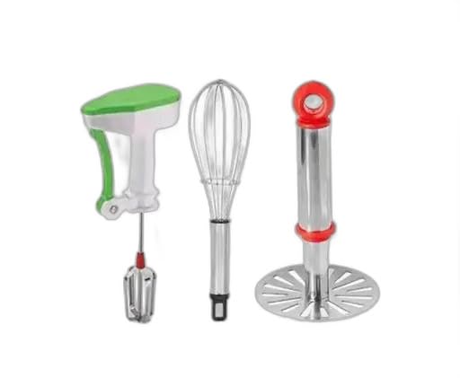 Urban Elegance Hand Blender & Whisk & Small Masher (Pack of 3)-image-12