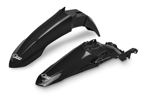 Garde-boue UFO Plast noir Yamaha YZF 450 2023-2024 pour compétition cross et entraînement