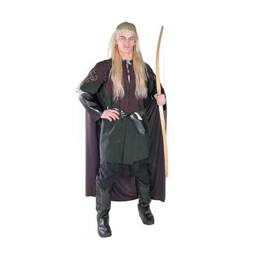 Rubie's - Disfraz de Legolas de El señor de los anillos para adulto, talla M (40-42)