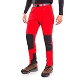 TRANGO Pant Largo KANGRI KB Rojo Hombre Talla L