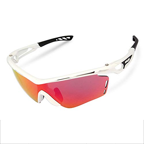 Lunettes de soleil de sport polarisées anti-reflet pour cyclisme et pêche