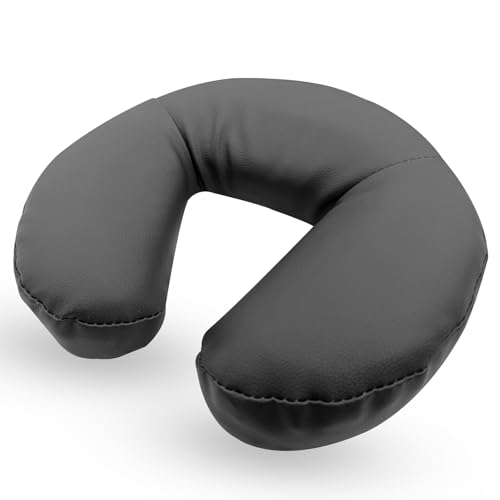 HOINCO Massage Face Cradle Cushion，Universal Headrest Face Rest Neck Head Cushion for Massage Chairs Spa Bed. (Grey)