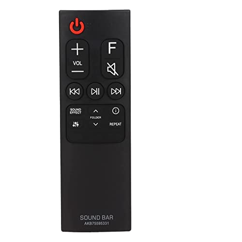 New AKB75595331 Replaced Remote Control for LG Sound Bar SPH4B-W SPN5B-W SL4 SNC4R SPJ4-S S65S3-S SPL5B-W SPH4B-W SL5Y SL4Y SL7Y SN7CY SN6Y SL6Y