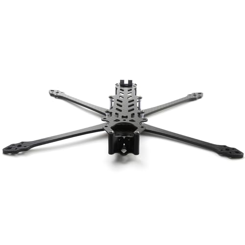 Goolsky 8 Zoll 375 mm FPV-Carbonfaser-Freestyle-Rahmen-Kit, Radstand 375 mm, Arm 5,0 mm, geeignet f&uuml;r Drohnen mit gro&szlig;er Reichweite