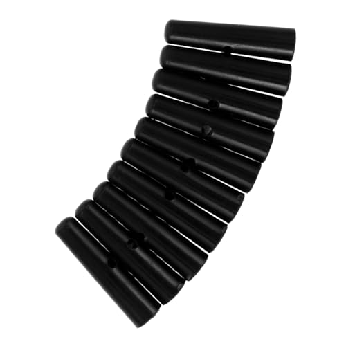 POPETPOP 10個 傘用プラスチック製テールビーズ 耐候性アクセサリー 折りたたみ傘修理部品 簡単交換可能な屋外用防水ビーズ