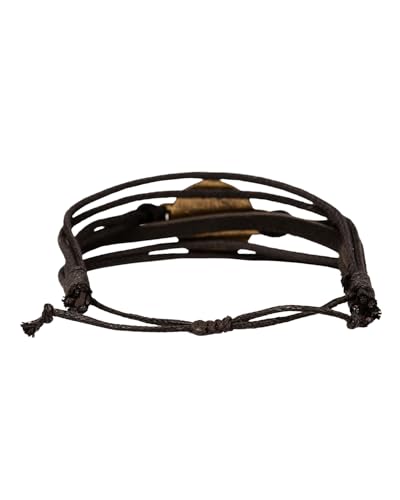 Gök-Türk Lederarmband Wolf