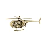 ● Ce modèle d'hélicoptère possède une hélice qui peut tourner, faire tourner l'hélice de l'hélicoptère c'est une décoration de décompression.