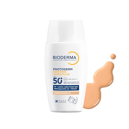 Image of Bioderma Photoderm XDefense Ultra-Fluid SPF 50+ Tinted Sunscreen I PA ++++ I In-Vivo tested