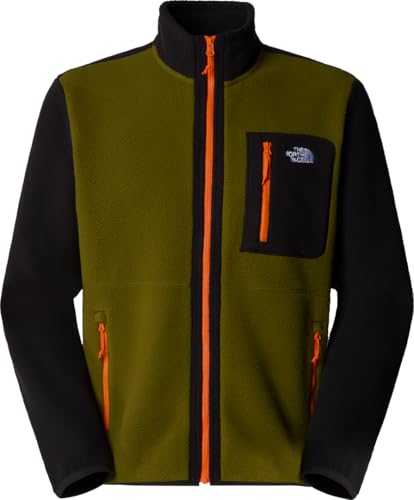 Image of THE NORTH FACE Men's Yumiori Full Zip Jacket | Lightweight Fleece Coat With Embroidered Logo, Zip Pockets
