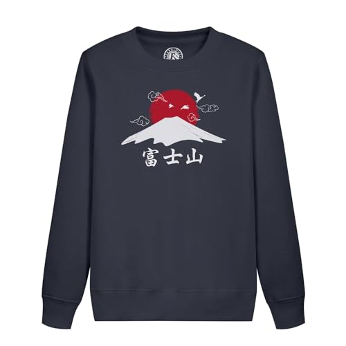 Sweatshirt enfant Mont Fuji Japon Asie vêtement art japonais en coton