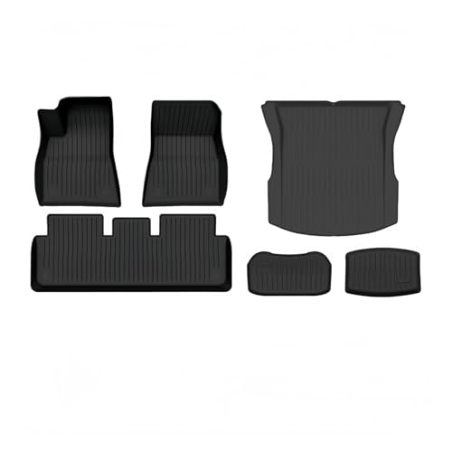 Tapis de sol de voiture pour Tesla Modèle 3 Highland 2023-2026 protection 6 pièces