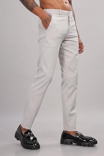 Image of RAGZO Premium Elastic Formal Pants for Men || Formal Trousers for Men Office Wear || Formal Trousers for Men Stretchable