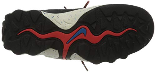 Image of Nike Men's Low-top Sneaker, Black Habanero Red Imperial Blue, 8.5