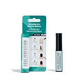 Edge Perfection Easy Peel Polish Barrier - Traditional, 0.25 Fl Oz with Thick Brush - The Easy to Use, Quick-Drying Liquid Latex to Reveal Flawless Manicures, Pedicures, or Touch-Ups