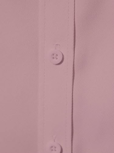 Image of AVANOVA Men's White Long Sleeve, Slim Fit Button Down Dress Shirt for Men | Casual Office Wear | Formal Business Shirts | Stylish Plain Single Breasted Shirt(Shirt 87)