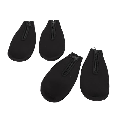 Funda para botella de cerveza, soporte para botella aislado antideslizante de neopreno grueso, funda enfriadora de cerveza para suministros para fiestas de verano, 4 Uds.