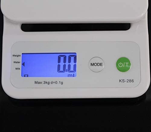 Ubersweet® 3kg: Digital Kitchen Scales Cooking Measure Tool Electronic LCD Display Scales Food 3kg/0.1g