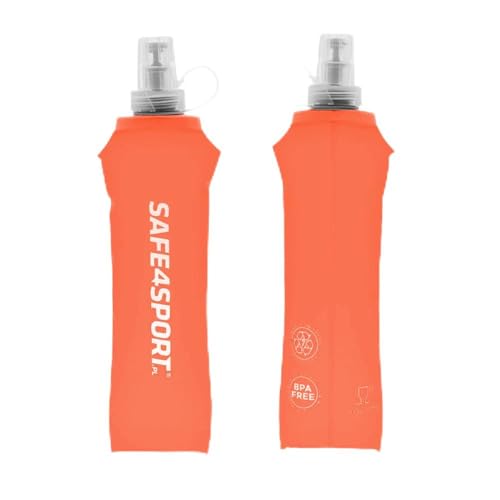 SAFE4SPORT.PL Unisex – Adultos SoftFlask 500 ml naranja Soft Flask 500 ml