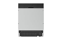 HYE Dishwasher - Integrated Dishwasher With 14 Place Settings, 60cm, Full Size & Built-In Design, Black, ECO Program, Quick Wash, Quiet (49 dB) - DW01B14PB25