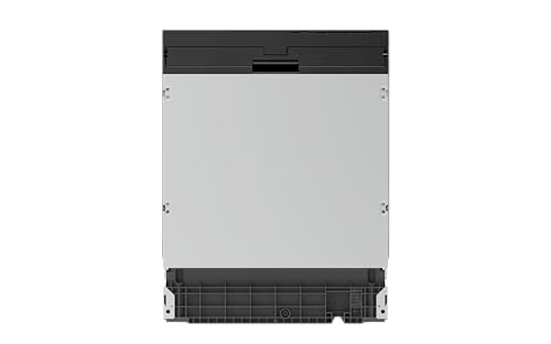 HYE Dishwasher - Integrated Dishwasher With 14 Place Settings 60cm Full Size & Built-In Design Black ECO Program Quick Wash Quiet (49 dB) - DW01B14PB25