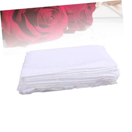 Chiffons antistatiques blancs en polyester lot de 100 - 3