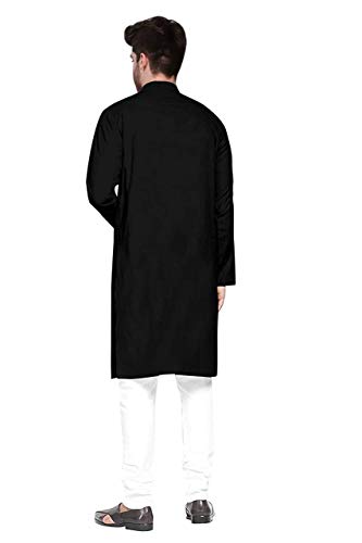 Image of trustous Mens straigth Solid Kurta Pyjama Set Combo in 100% Cotton with 16 Colour Option and Size are XS to 3XL for (Birthday,Wedding, Ceremony, Casual, Engagement)