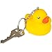 Rhode Island Novelty 2 Inch Rubber Duck Keychain (12 Piece)