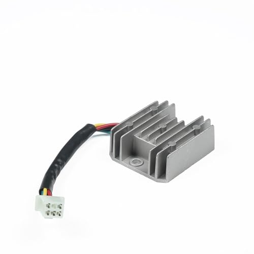 Régulateur de tension 12V 5 broches pour moto GY6 150cc et quad argent