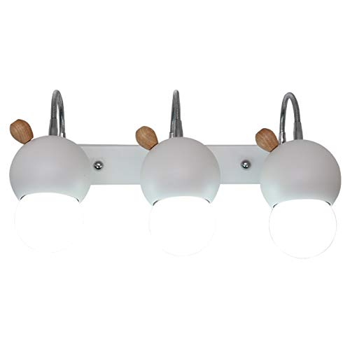Applique murale miroir orientable pour sublimer l'éclairage de votre chambre et maquillage