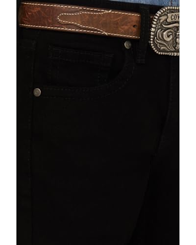 Cody James Boys' Night Rider Slim Bootcut Comfort Stretch Denim Jeans Black 16 REG2
