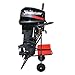 Rage Powersports OMC-F130 30 HP Folding Outboard Motor Cart and Engine Stand