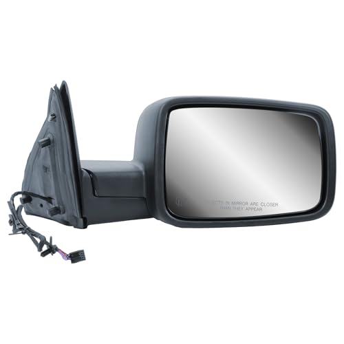 Feedback That Shines A Light On You 6 Passenger Right Side Door Mirror Power Heated Manual Folding Text...