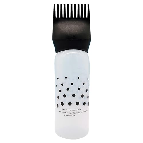 Hair Oil Applicator Bottle - Root Comb Applicator Bottle | Oil Applicator For Hair Dye, Hair Applicator Bottle, Hair Oiling Applicator Bottle Hair Dye Brush Bottle For Hair Dyeing