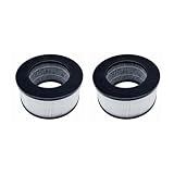 Nispira True HEPA Replacement Filter for CVS Health Desktop Air Purifier 3-in-1 True HEPA Activated Carbon, 2 Packs