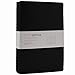 Simply Genius A5 Notebook Set - 6 Pack, Softcover, 8.2 x 5.5 In, Black - Dotted Notebook for & Lay-Flat Writing
