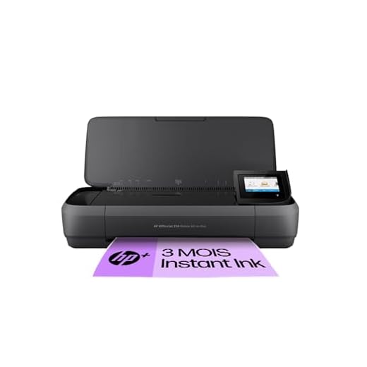 HP OfficeJet 250 Imprimante tout-en-un portable (Photocopie, Scan, Impression, Chargeur automatique de documents 10 pages, Recto/Verso manuel, Wifi)