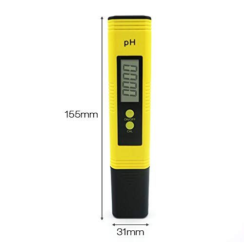 image for Staright Digital PH Meters PH Meter 0.01pH Accuracy 0-60 Celsius -14 P