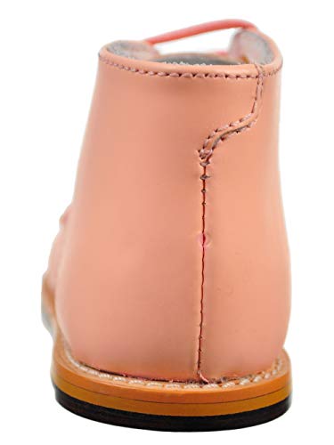 Josmo Infant/Toddler Girl's First Walker Pink Oxfords Shoes3