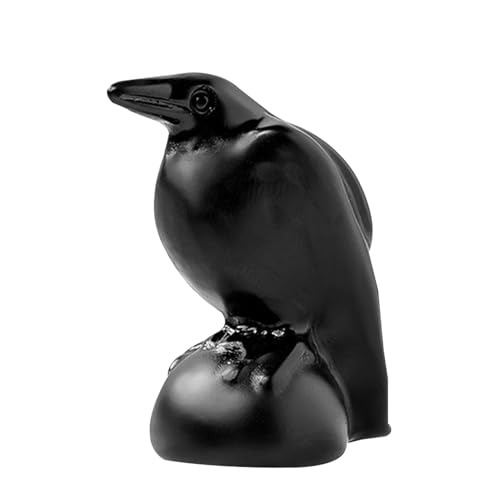 Krähenstatue aus Stein – Starke Stabilität, Vogelskulptur aus...