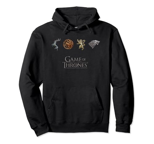 Games of thrones 4 Houses Sudadera con Capucha