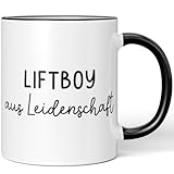 Lieferumfang: 1x JUNIWORDS Tasse mit dem Schriftzug 