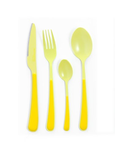 BRANDANI 56292 4pezzo(i) Giallo Set di Posate