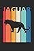 Vintage Jaguar Notebook - Gift for Animal Lover - Colorful Jaguar Diary - Retro Jaguar Journal: Medium College-Ruled Diary, 110 page, Lined, 6x9 (15.2 x 22.9 cm)