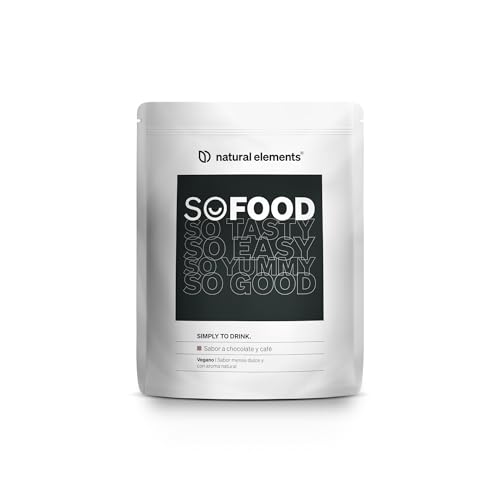 So Food Comida bebible – Sabor chocolate-café – 25 g de proteína, 10 comidas – todas las vitaminas y minerales esenciales – vegano – producido y comprobado en laboratorio en Alemania