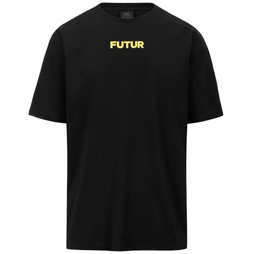 Kappa T-Shirt Homme en maille légère et col rond résistant pour un look athlétique