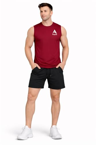 Image of Stylish Vest for Men | Vest for Boys - Perfect for Gym Workouts,| Men's Tank Top Regular fit|Cotton Combo Pack of 3 Sports Vest